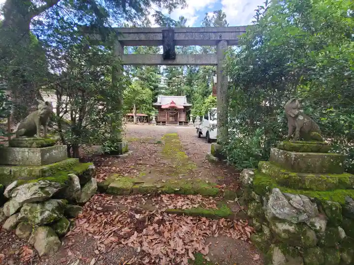 野巻椋神社の鳥居