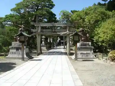 白山神社の鳥居