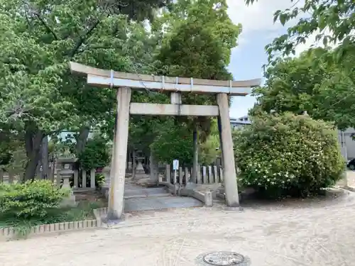 皇大神宮社の鳥居