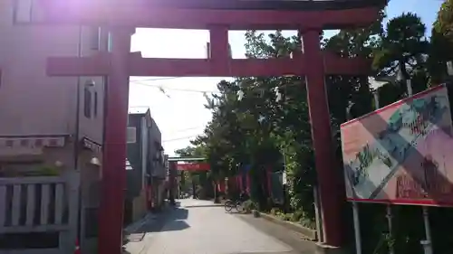 東京羽田 穴守稲荷神社の鳥居