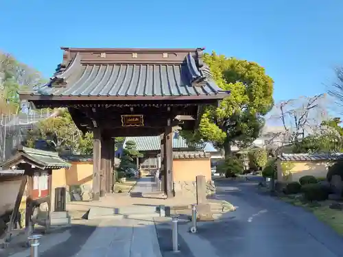 宗隆寺の山門・神門
