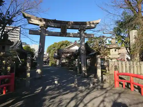 常葉神社の鳥居