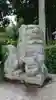 示現神社の狛犬