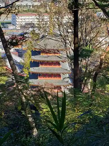 高幡不動尊　金剛寺の景色