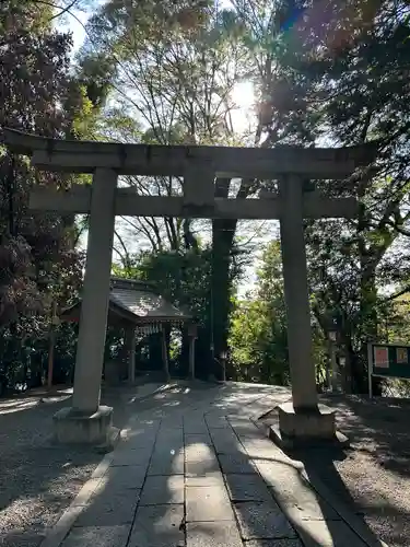 谷保天満宮の鳥居