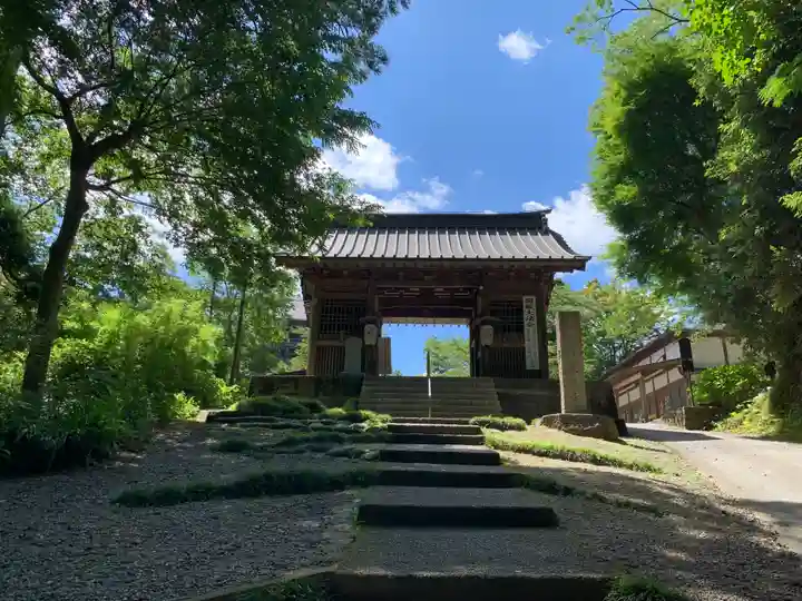 笠森寺の山門・神門