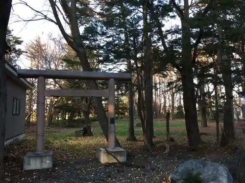 栗沢神社の鳥居