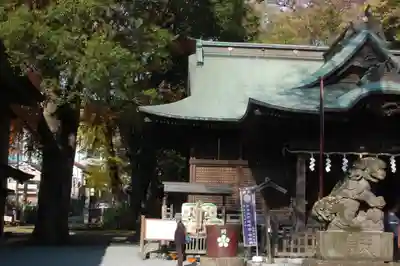 谷保天満宮の本殿・本堂