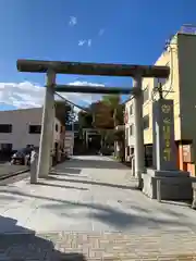 安積國造神社の鳥居