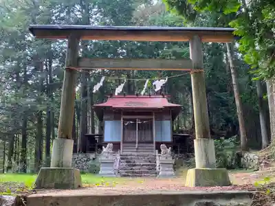 羽黒三田神社の鳥居