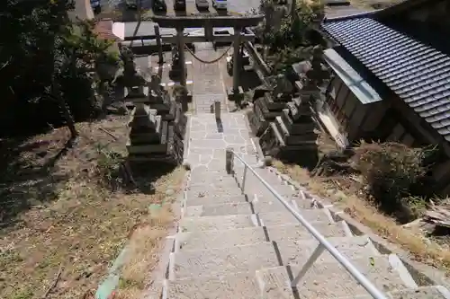 都々古別神社の景色