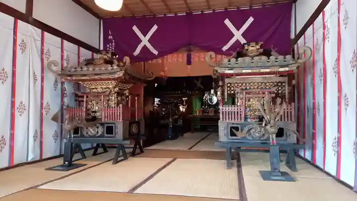 阿邪訶根神社の本殿・本堂