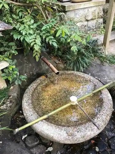 大前神社の手水舎