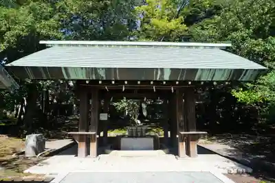 石川護國神社の手水舎