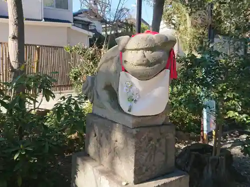 菊田神社の狛犬