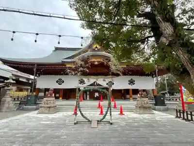 岸城神社の本殿・本堂