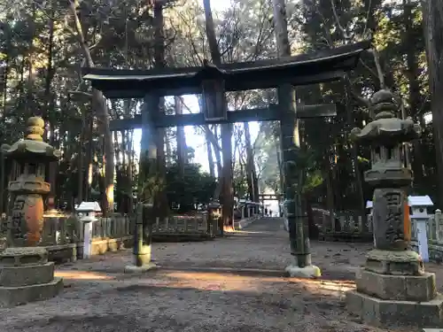 田村神社の鳥居