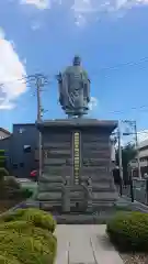 法華経寺の像