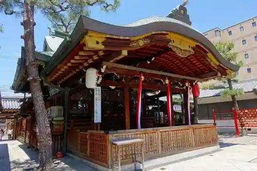 京都ゑびす神社の本殿