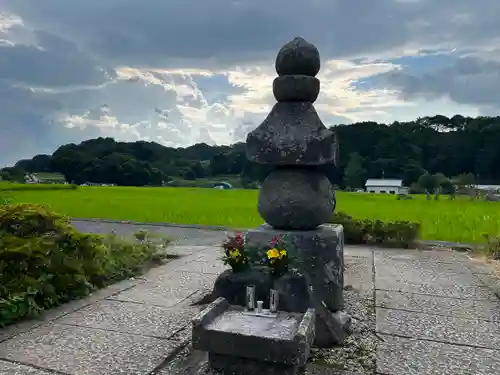 飛鳥寺のお墓