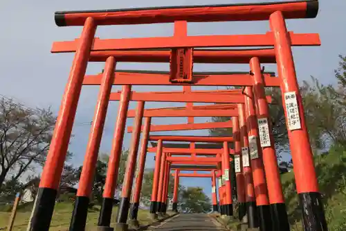 高屋敷稲荷神社の鳥居