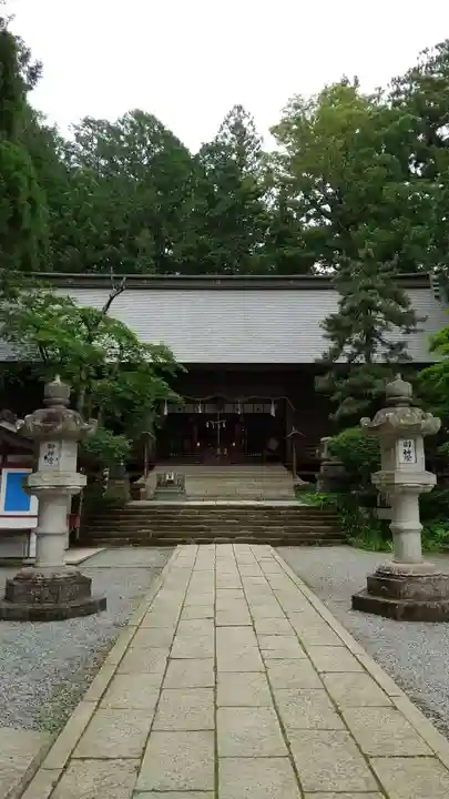 河口浅間神社の本殿・本堂