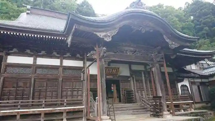 椿澤寺の本殿・本堂