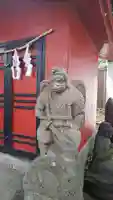 (芝生)浅間神社の像