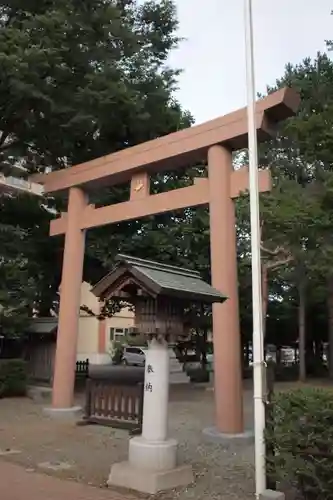 琴似神社の鳥居