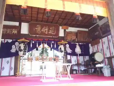 佐谷田神社の本殿・本堂