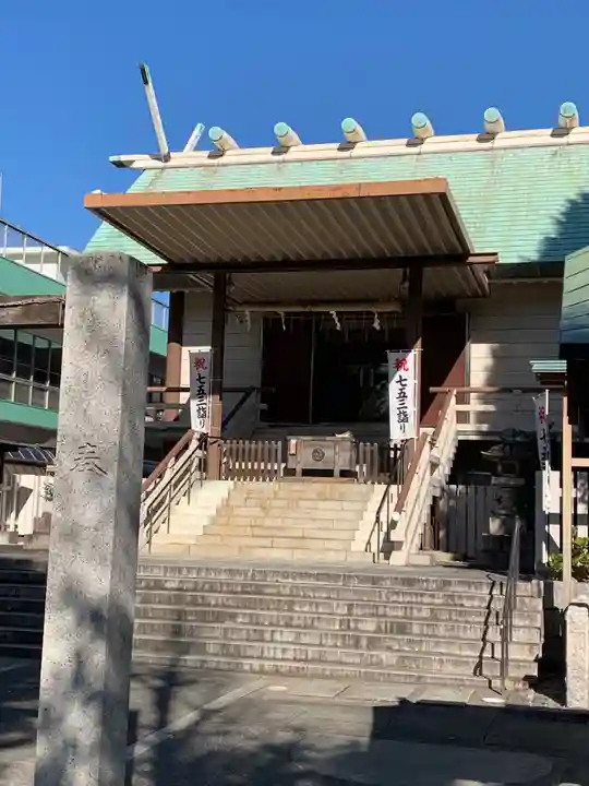 深川神明宮の本殿・本堂