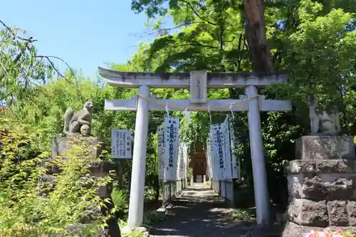 開成山大神宮の鳥居