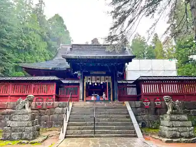 岩木山神社の山門・神門