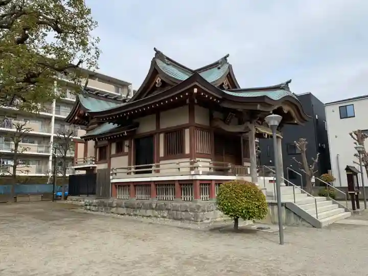 神明神社の本殿・本堂