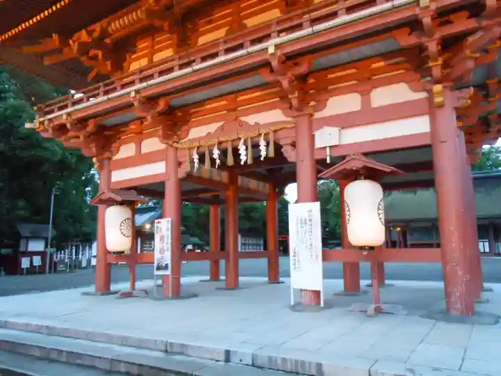 津島神社の山門・神門