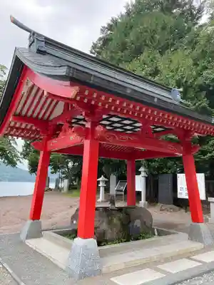 赤城神社の手水舎