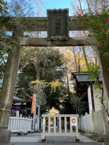 鳥越神社の鳥居