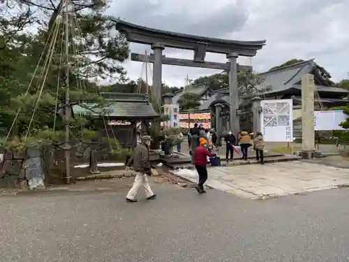 氣多大社の鳥居