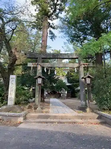 一ノ矢八坂神社の鳥居