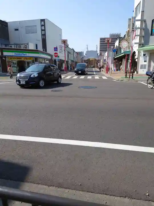 真清田神社の周辺
