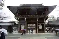 寒川神社の山門・神門
