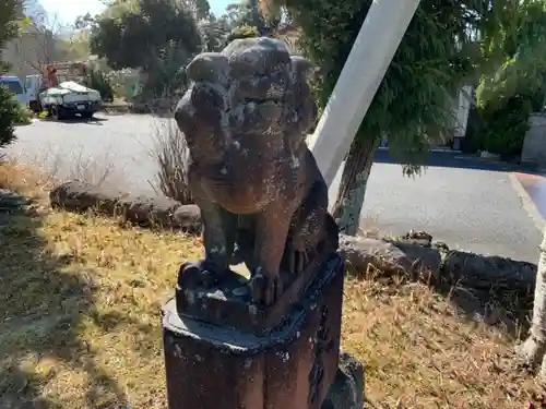 熊野神社の狛犬