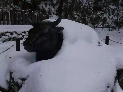転法輪寺の狛犬