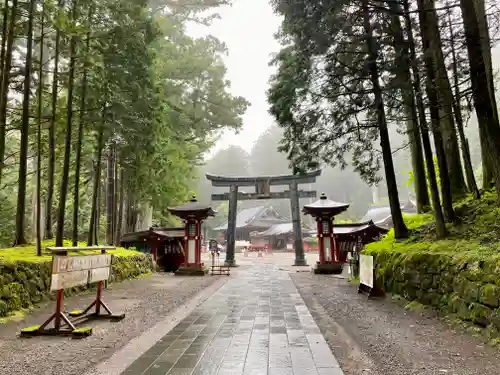 日光二荒山神社の鳥居