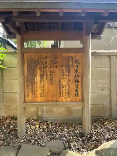 代々木八幡宮の歴史