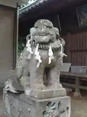 海南神社の狛犬