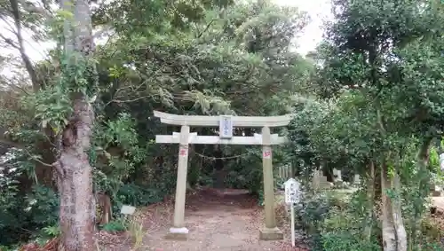 天妃神社の鳥居