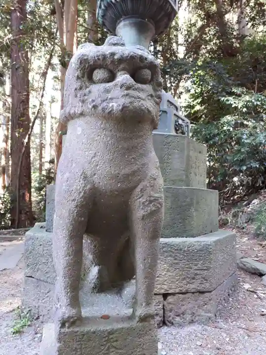 志波彦神社・鹽竈神社の狛犬