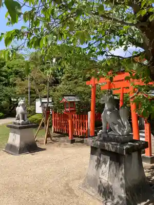 誉田八幡宮の狛犬