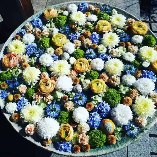 行田八幡神社の手水